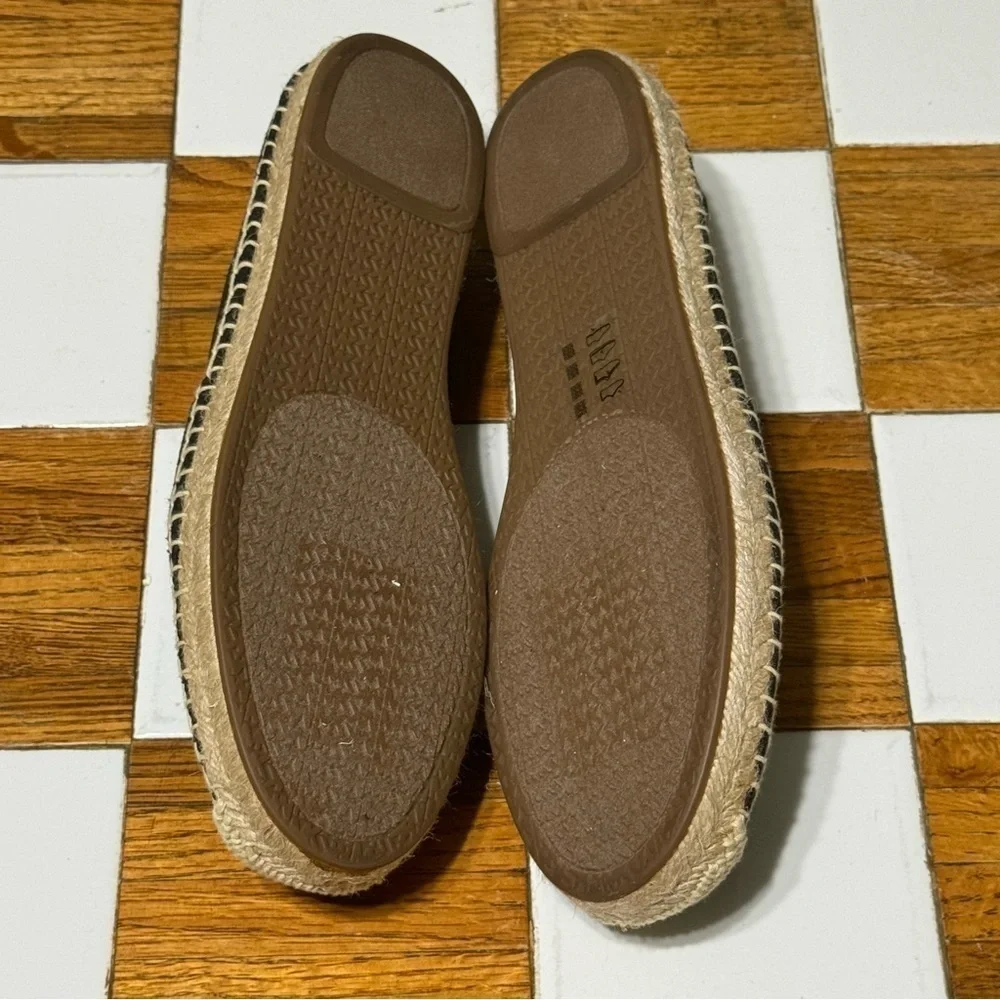 Michael Kors Zara Small Weave Canvas Espadrille‎ Size 8.5 Women